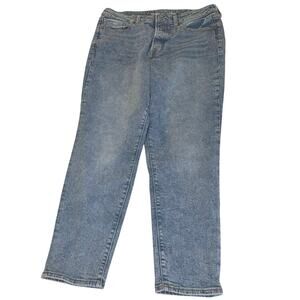 Old Navy Kitty Kat High-Rise O.G. Straight Jeans Women's 12 Blue